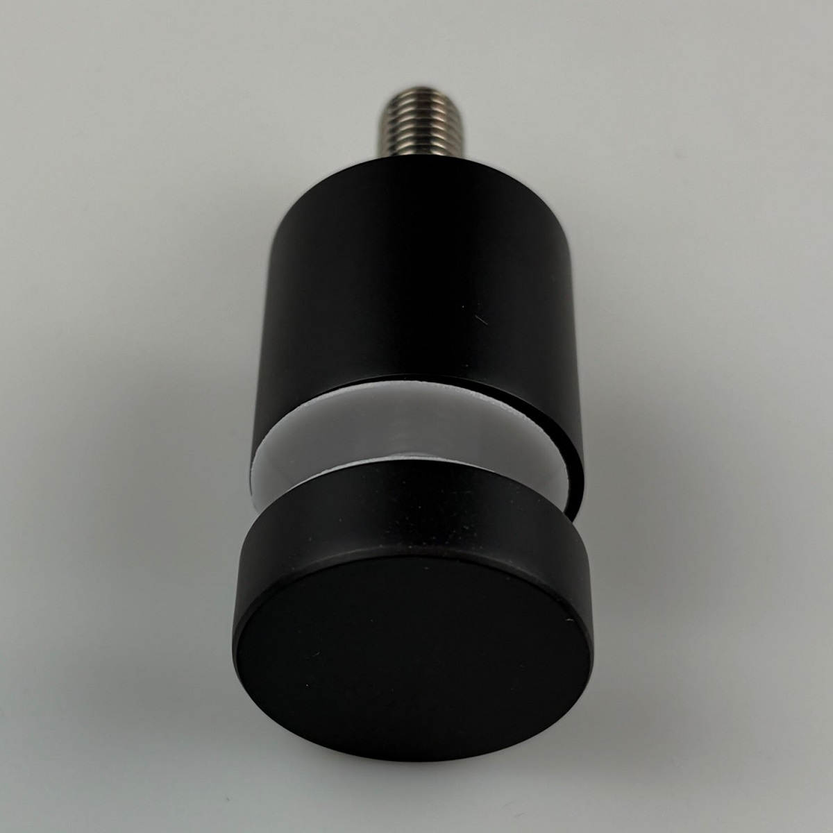 32mm Diameter Button Glass Anchor - Matt Black